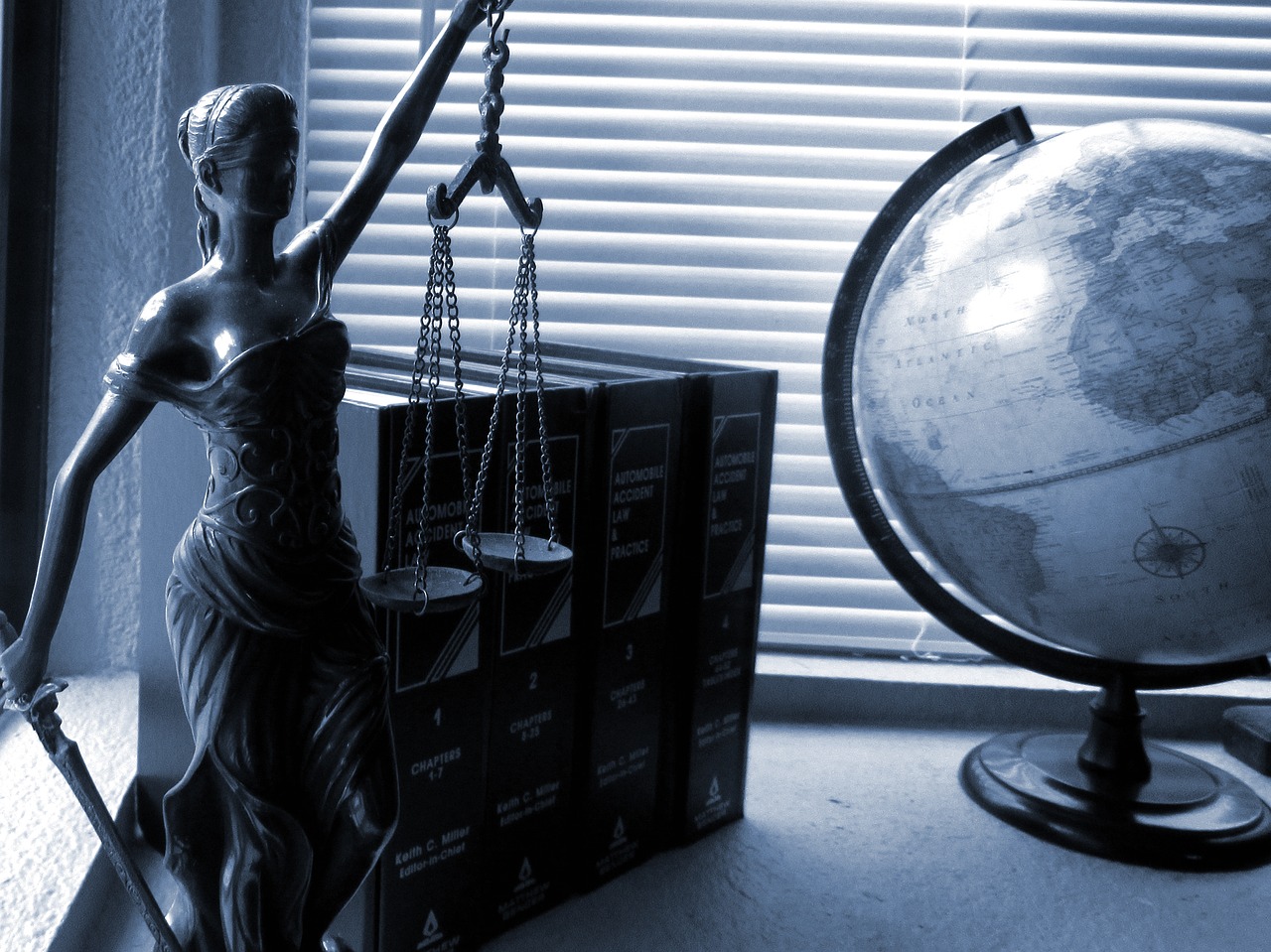 Lady Justice with scales